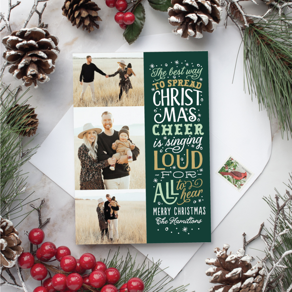 Christmas Cards With Lots Of Photos | 2024 Holiday Collection in Best Photo Christmas Cards