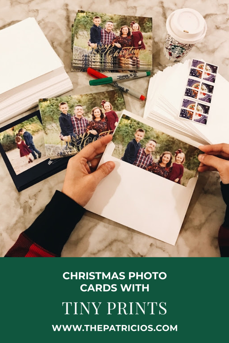 Christmas Photo Cards With Tiny Prints - The Patricios in Tiny Prints Christmas Cards