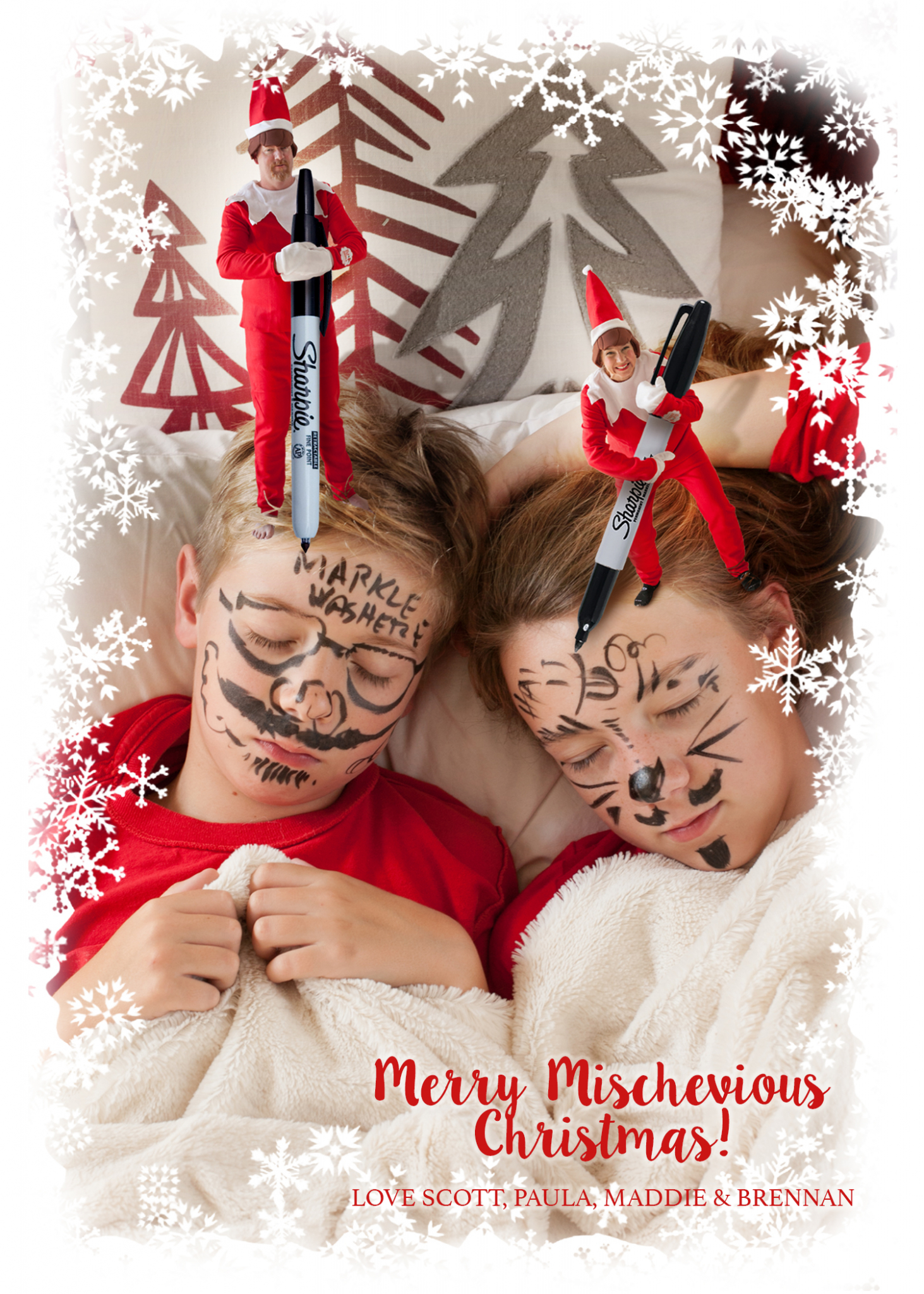 Creative Christmas Card Photo Tips - Frog Prince Paperie regarding Christmas Cards Photo Ideas