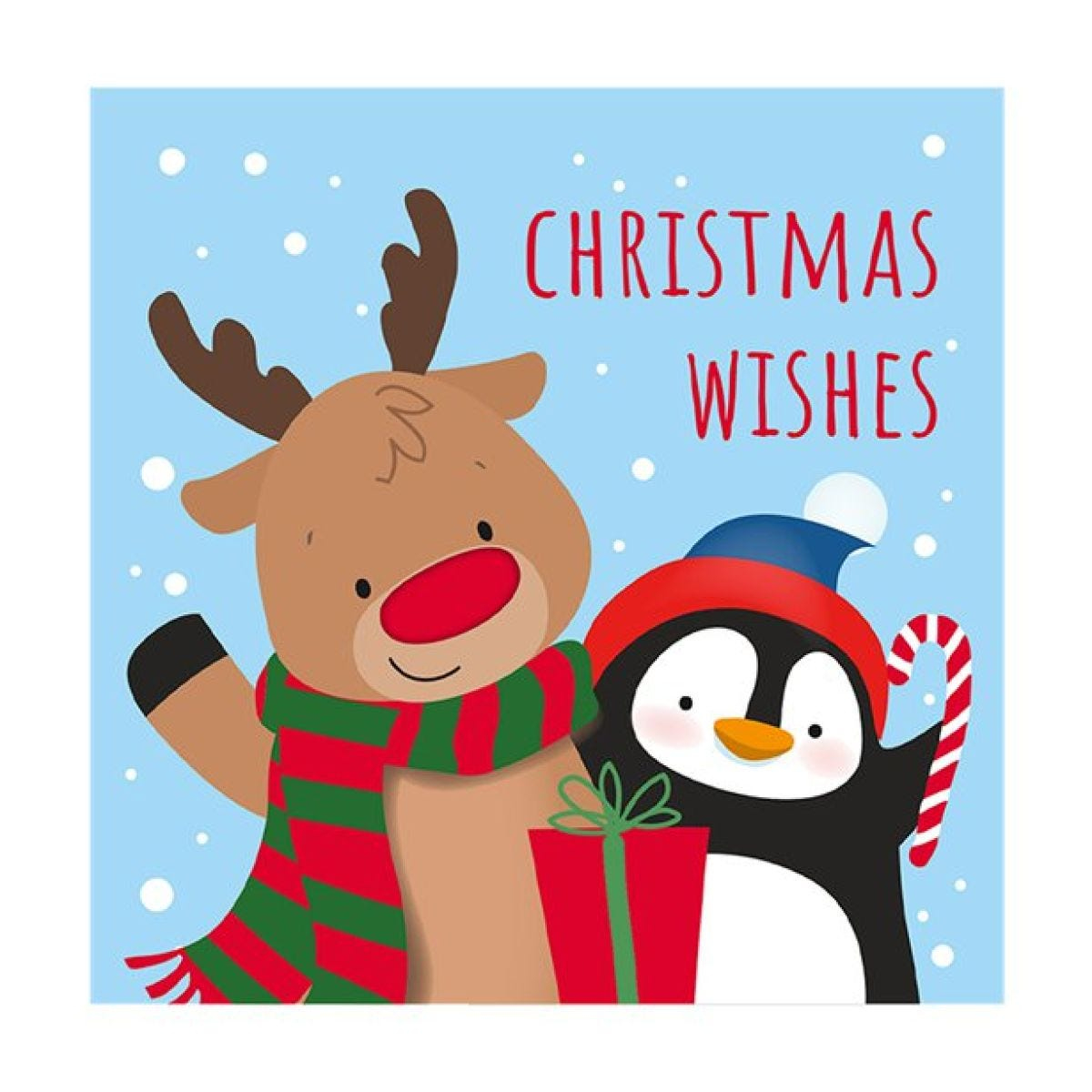 Cute Christmas Cards (20Pk) | Party Delights inside Cute Cards For Christmas