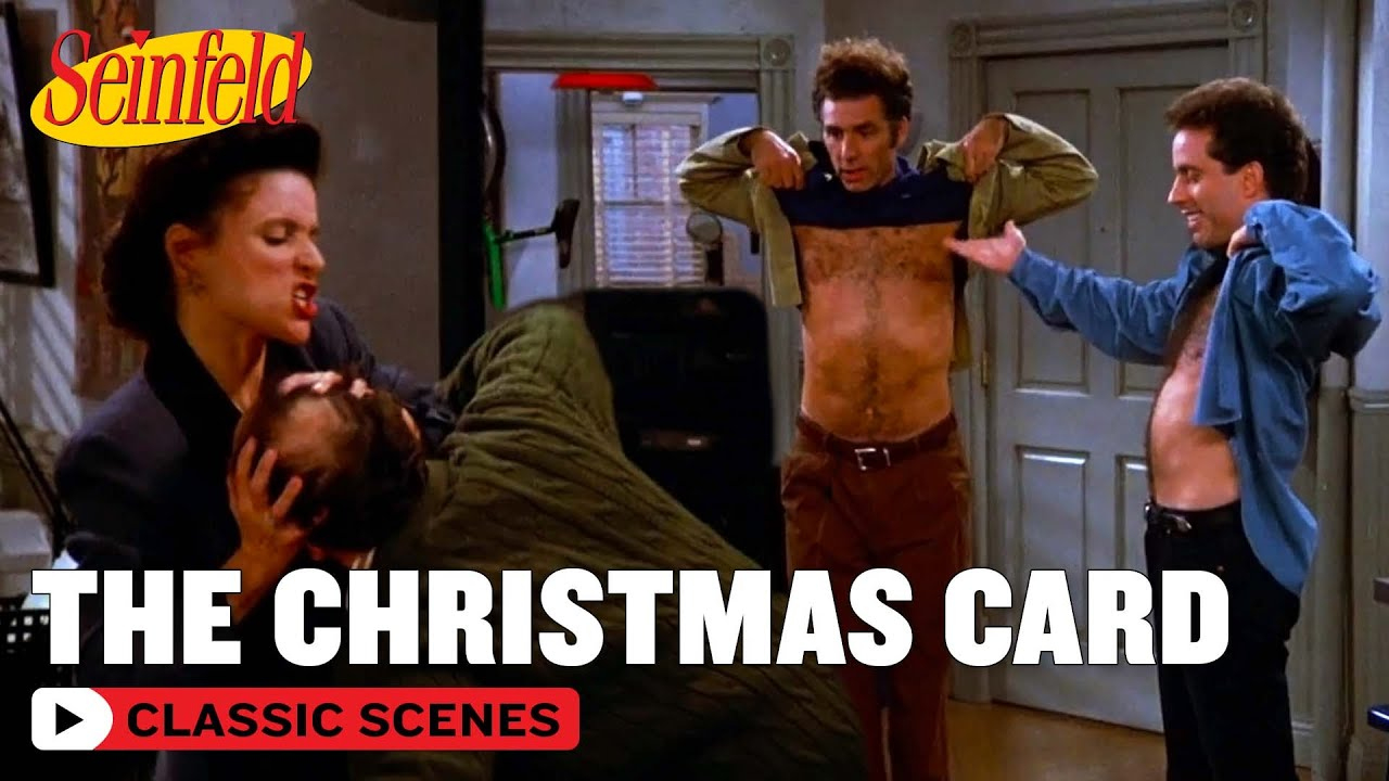 Elaine Accidentally Sends A Risqué Christmas Card | The Pick | Seinfeld pertaining to Seinfeld Elaine&amp;#039;S Christmas Cards