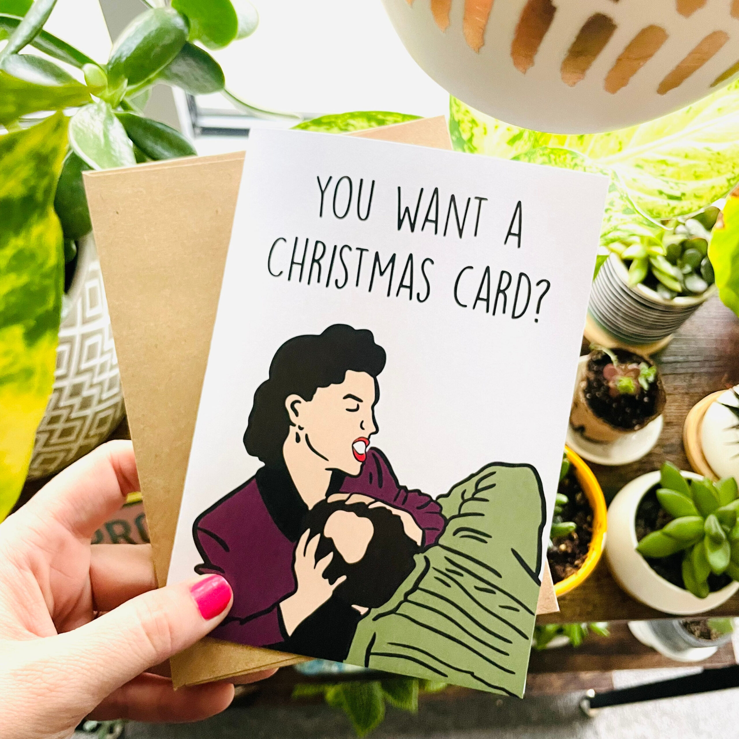 Elaine Benes Christmas Card / Seinfeld Greeting Card, Seinfeld pertaining to Elaine Benes Christmas Cards