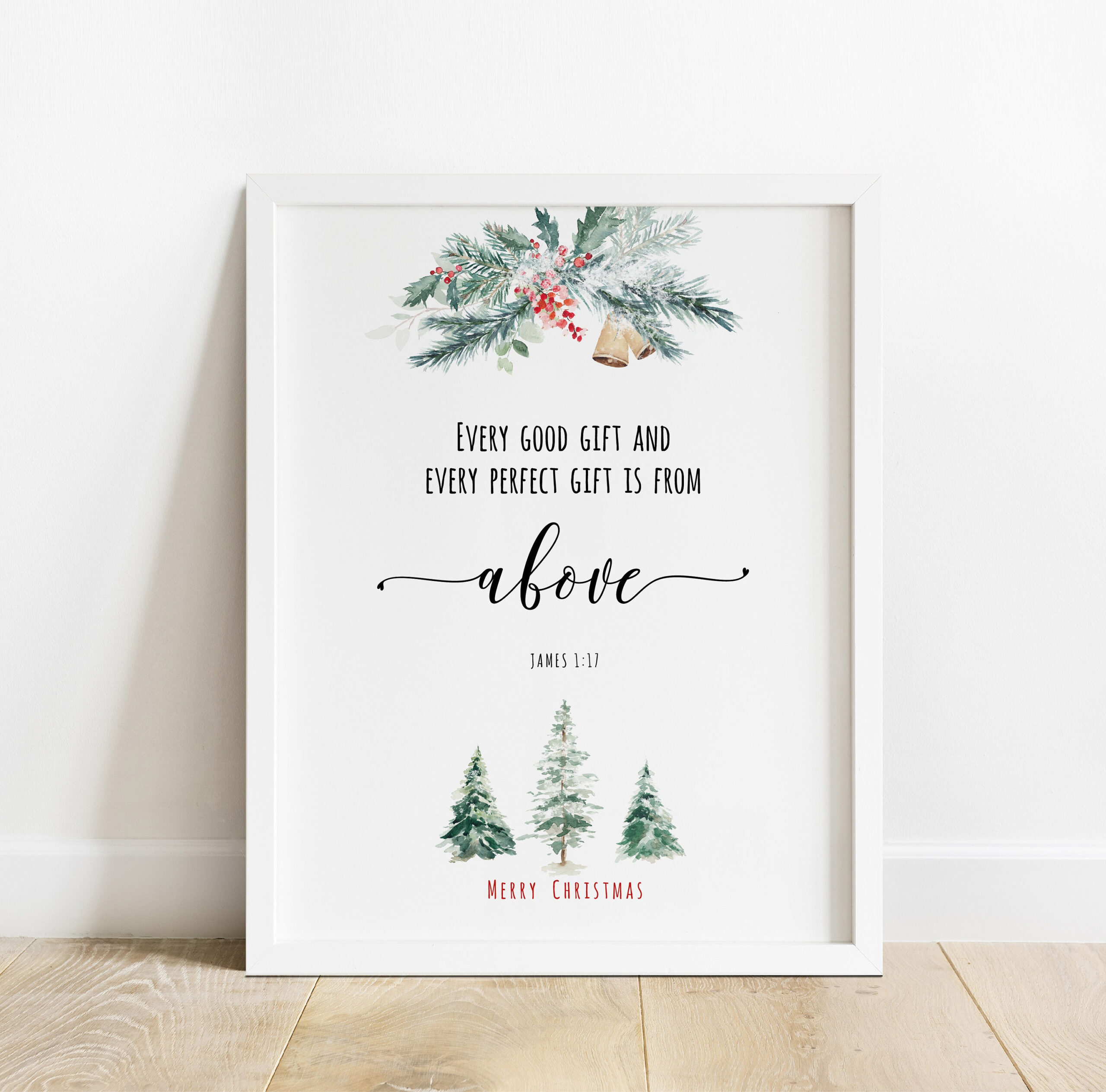 Every Good Gift Christmas Printables, Bible Verse Card Download for Christmas Bible Verses For Cards