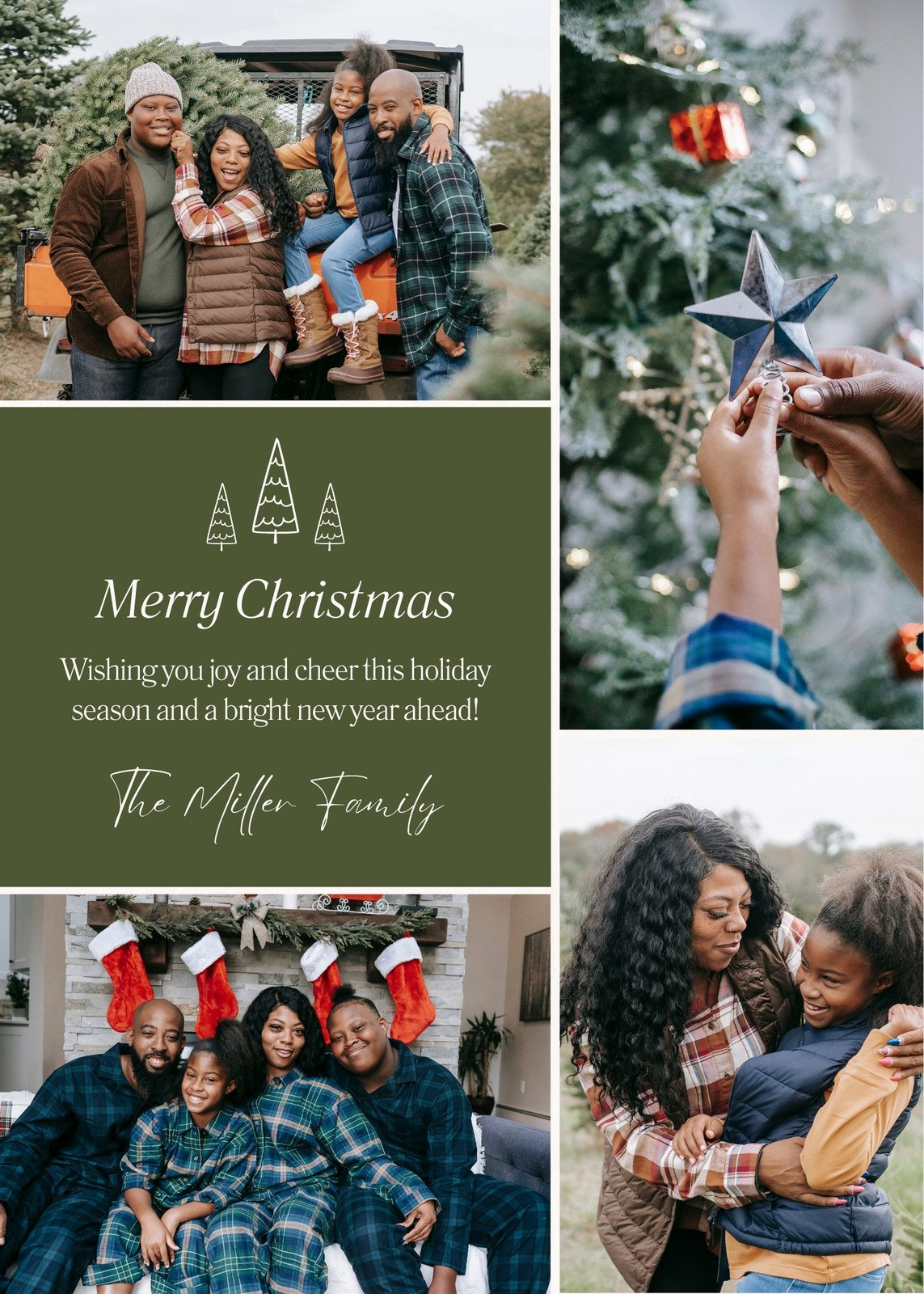 Free To Personalize Family Christmas Card Templates | Canva with regard to Family Christmas Cards Ideas