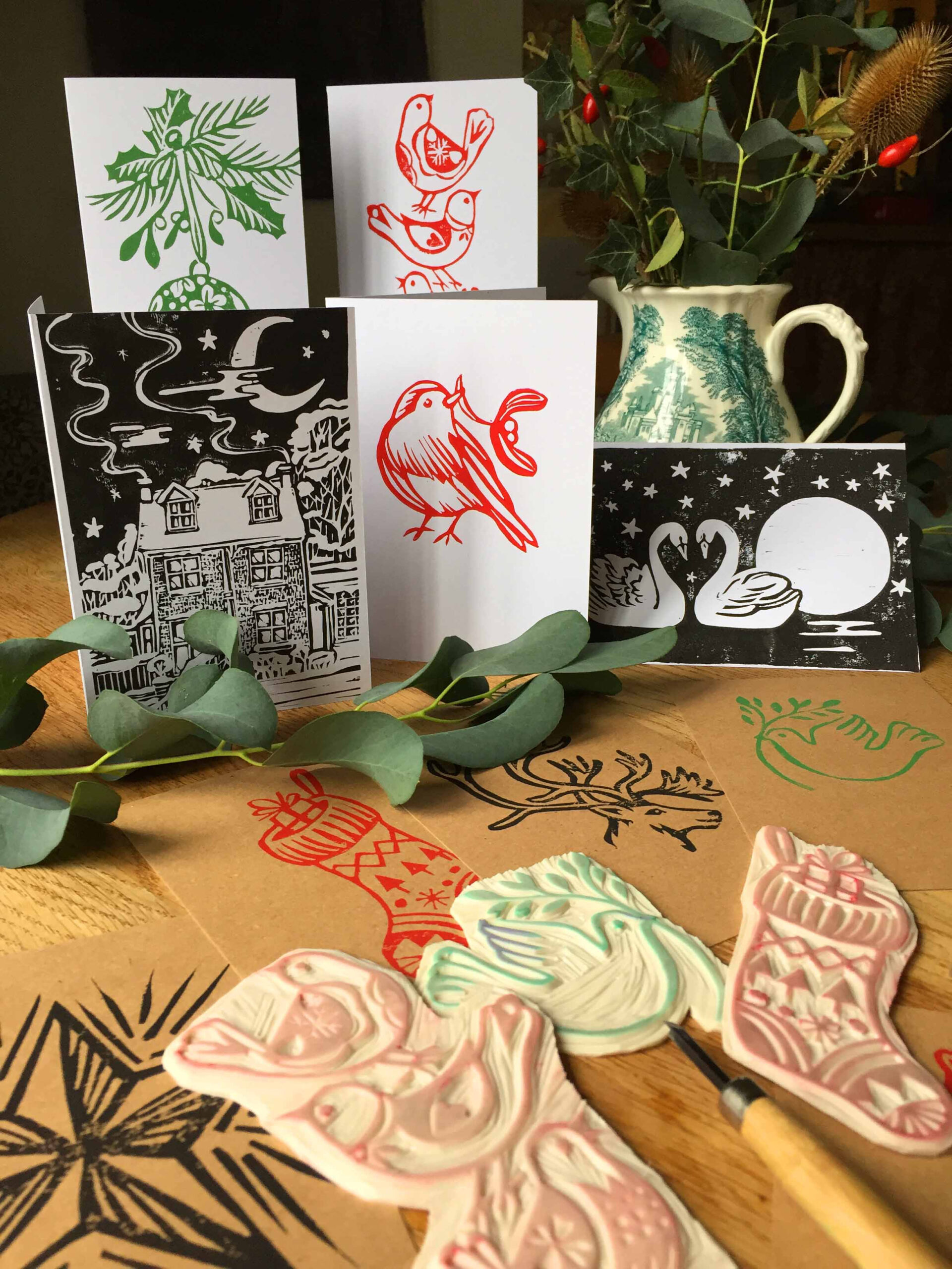 How To Print Your Own Christmas Cards With Susie Hetherington in Printing On Christmas Cards