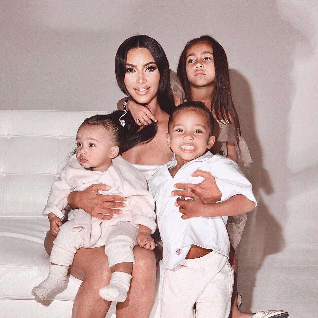 Kim Kardashian, Kanye West Post &amp;#039;West Family Christmas Card 2019&amp;#039; inside Kardashian Christmas Cards 2024