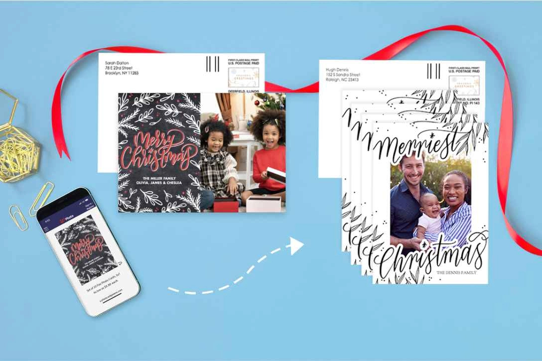 Mail-For-Me Printed, Addressed &amp;amp; Mailed Cards | Walgreens Photo inside Walgreens Christmas Cards Coupon