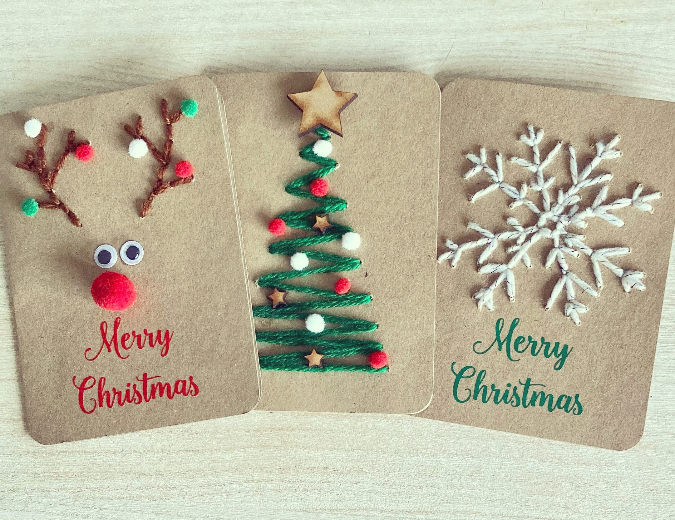 Make Your Own Christmas Card Kit, Diy Craft Bag, Craft Kits For throughout Make Your Own Christmas Cards