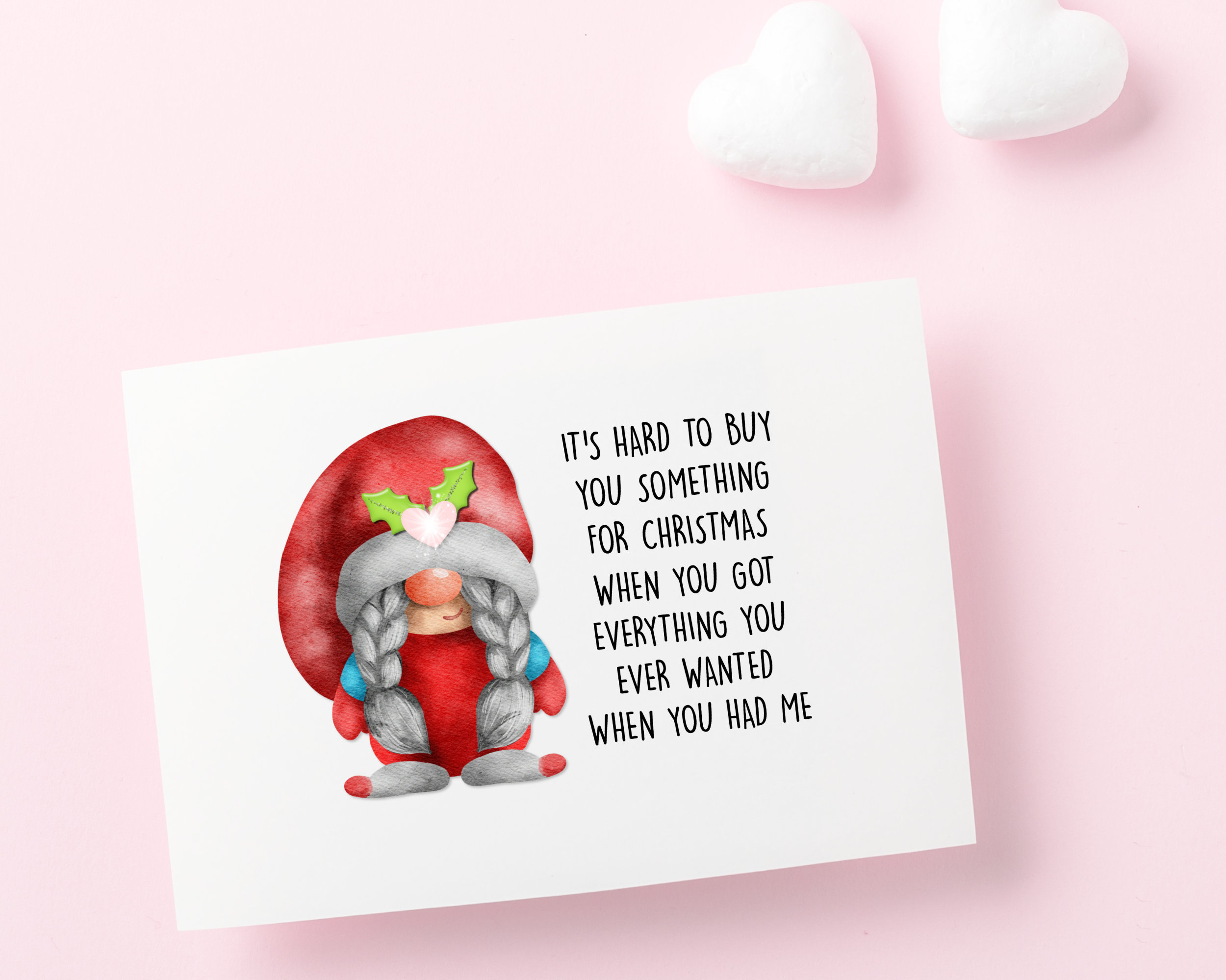 Mom Christmas Card From Daughter, Funny Christmas Card, Sarcastic inside Christmas Cards For Mom