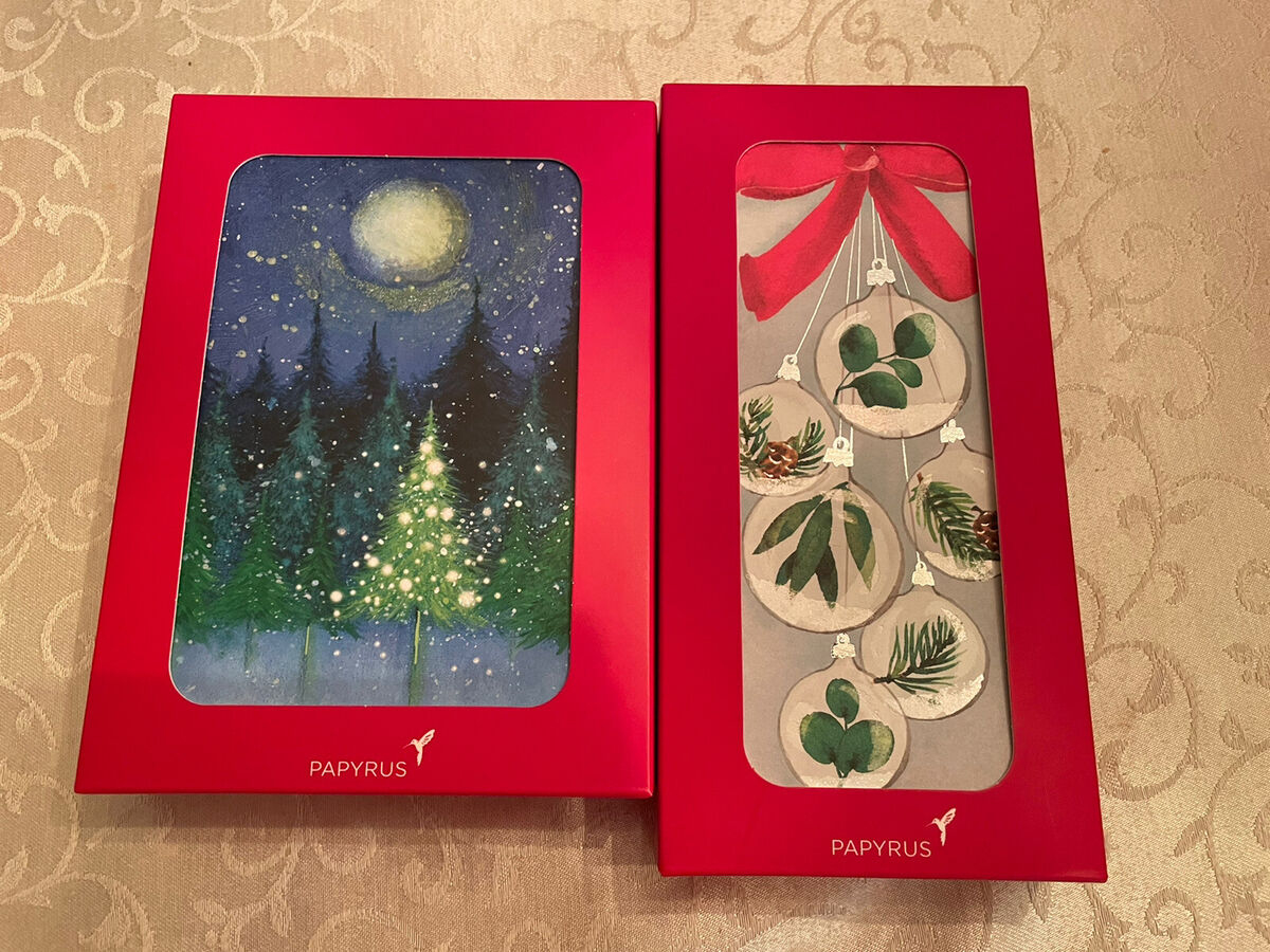 Papyrus Boxed Christmas Cards | Ebay inside Papyrus Christmas Cards Boxed