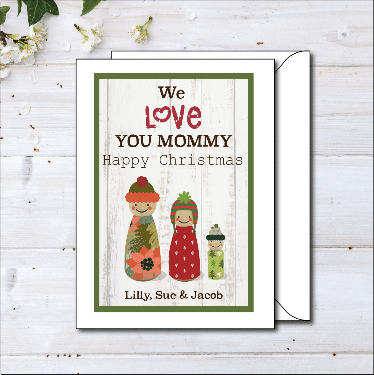 Personalised Mom Cards | Made With Love In Ireland | Cuando inside Christmas Cards For Mom