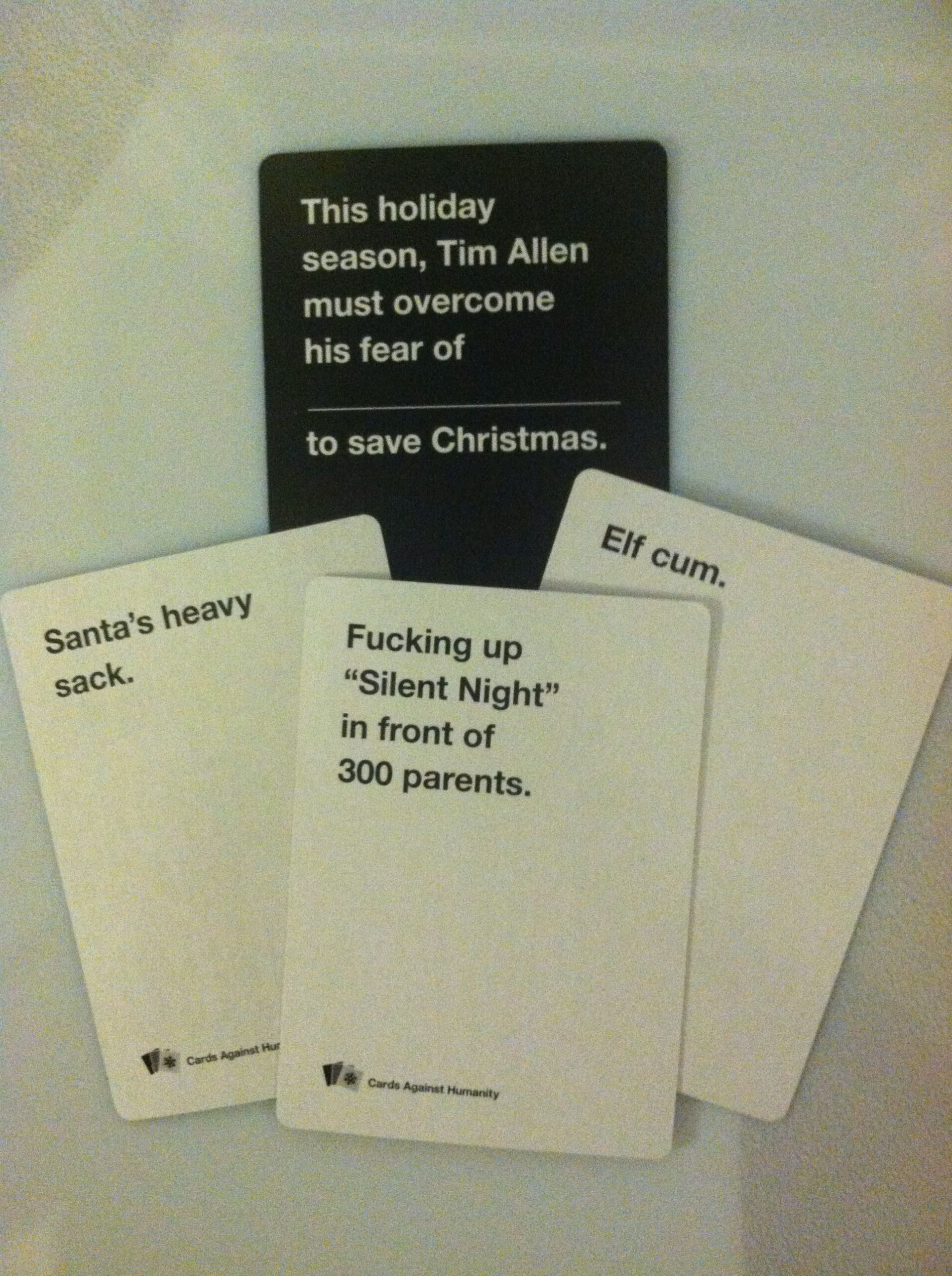 Pin Page inside Cards Against Humanity Christmas