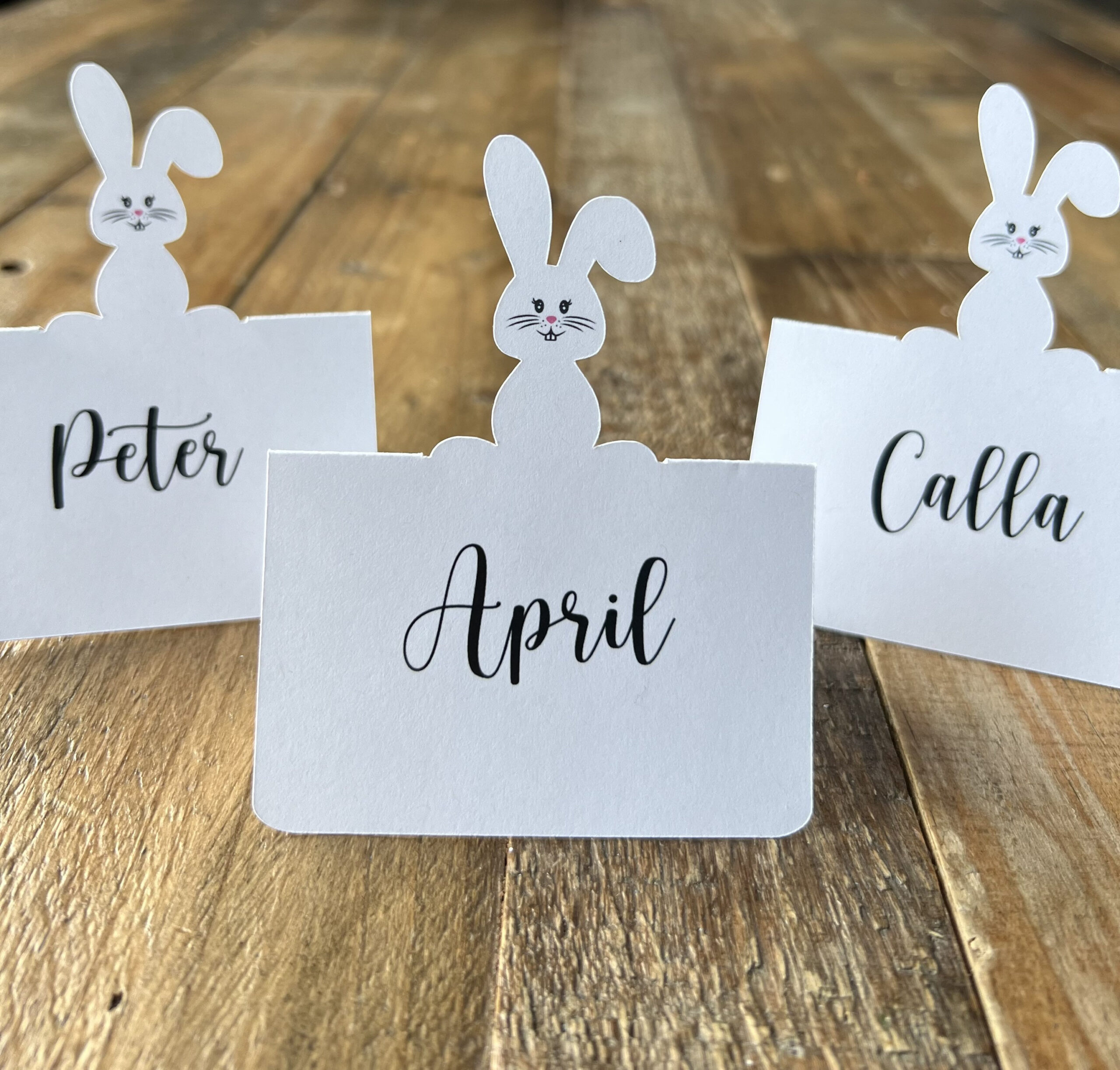 Easter Place Cards - Etsy with regard to Dinner Free Printable Easter Place Cards