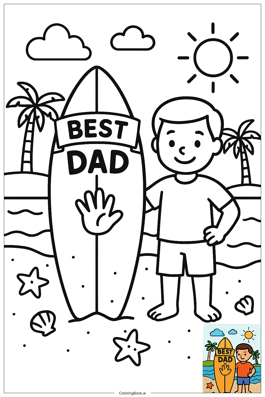 48 Father&amp;#039;S Day Coloring Pages (Free Pdf &amp;amp; Png Printables) regarding Free Printable Golf Father&amp;amp;#039;s Day Cards
