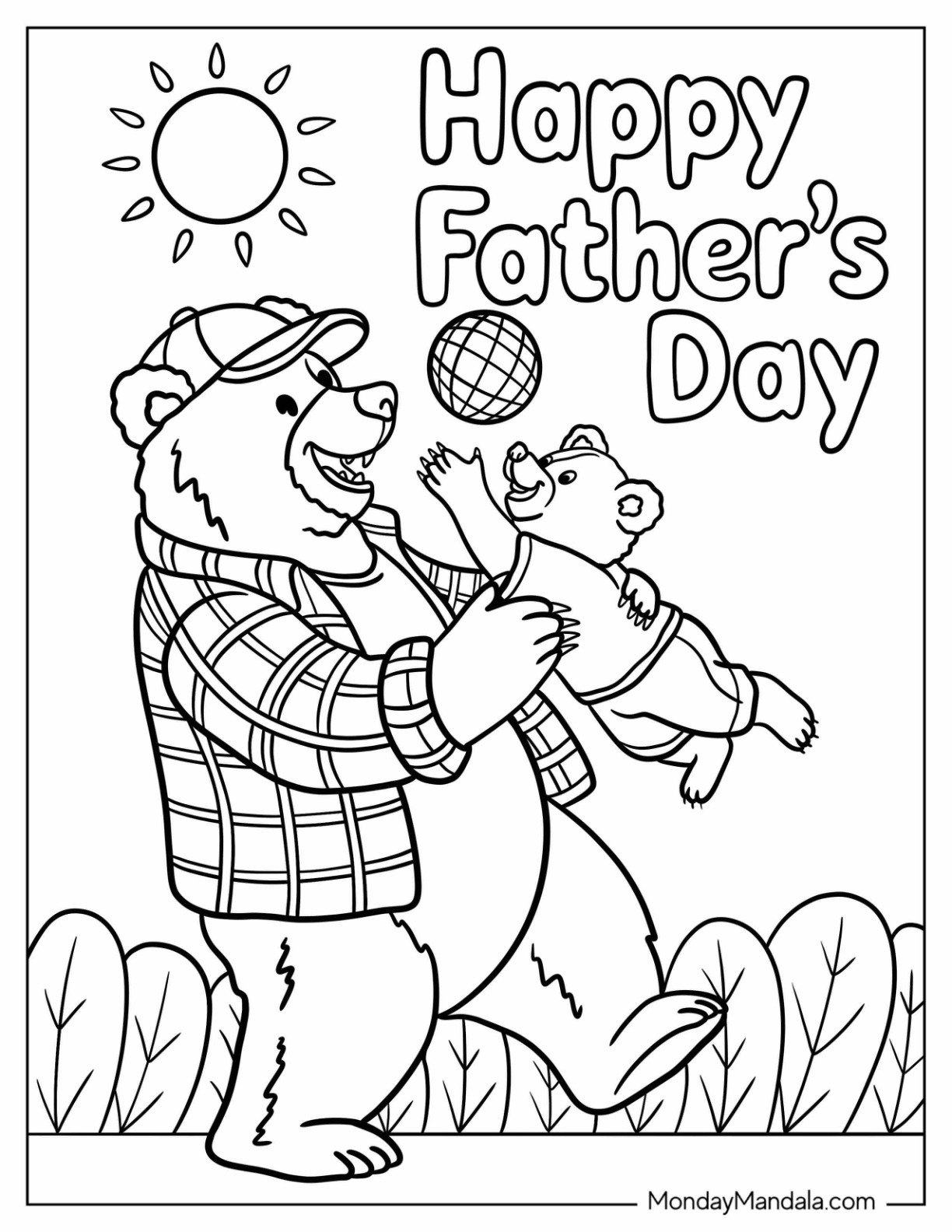 48 Father&amp;#039;S Day Coloring Pages (Free Pdf Printables) intended for Happy Father&amp;#039;S Day Printable Coloring Card