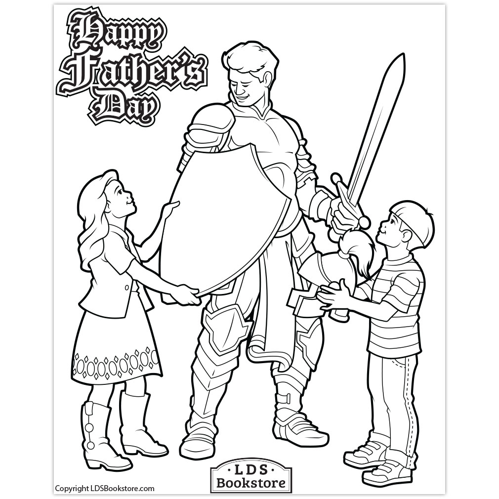 Armour Of God Father&amp;#039;S Day Coloring Page - Printable pertaining to Free Printable Bible Verse To Color Father&amp;amp;#039;s Day Card
