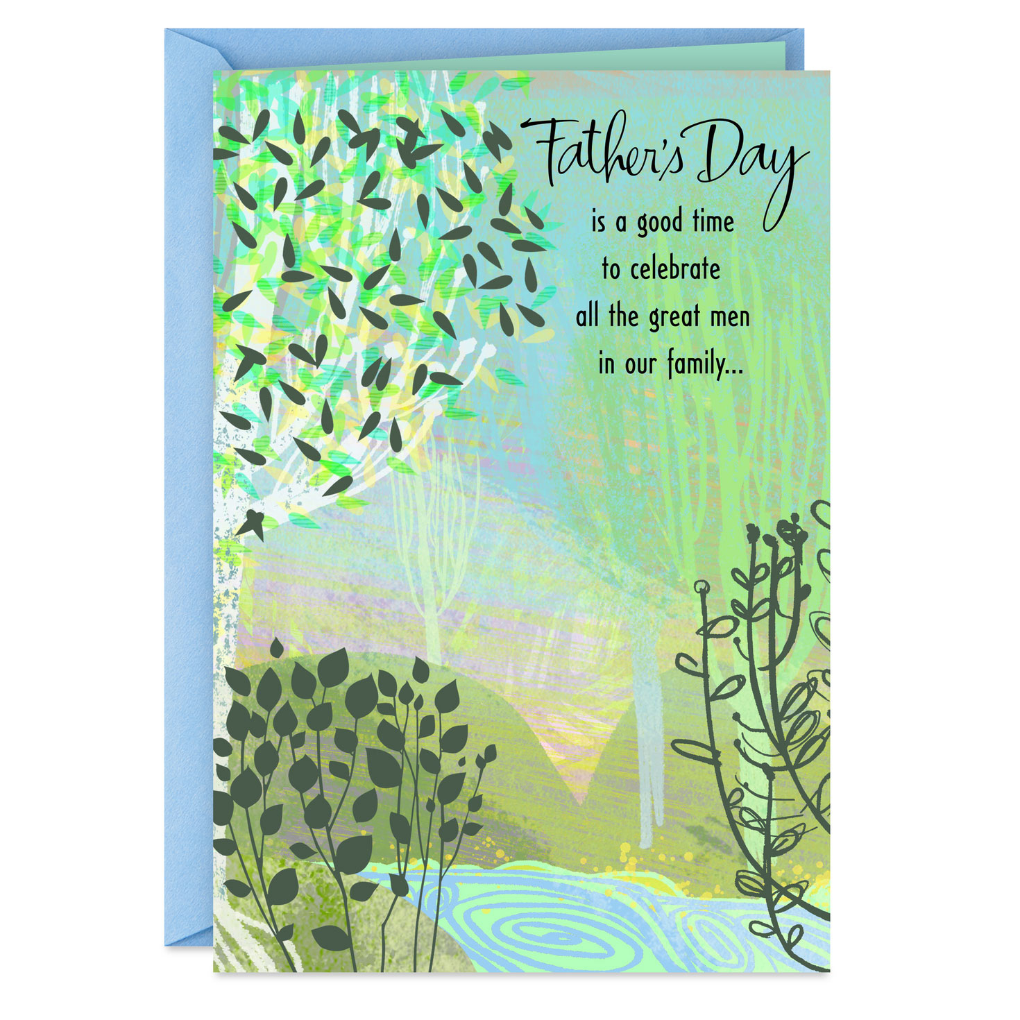 Celebrating Great Men Like You Father&amp;#039;S Day Card For Family for Printable Hallmark Father&amp;amp;#039;s Day Cards
