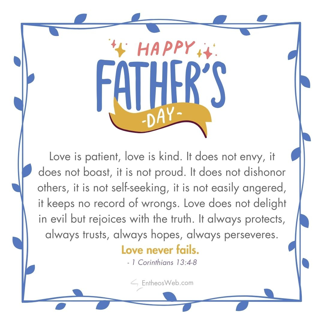Christian Father&amp;#039;S Day Images With Bible Verses | Entheosweb with Free Printable Bible Verse Father&amp;amp;#039;s Day Card