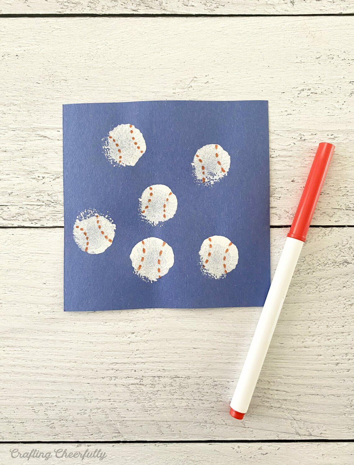 Father&amp;#039;S Day Baseball Thumbprint Cards - Crafting Cheerfully pertaining to Printable Baseball Father&amp;#039;S Day Card