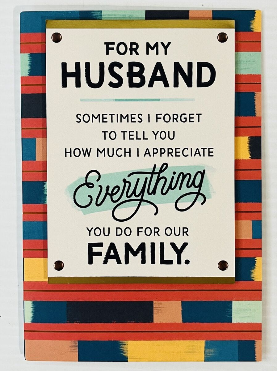 Fathers Day Card For Husband 3D Cutout Gold Foil Multicolor with regard to Printable Father&amp;amp;#039;s Day Card For My Husband