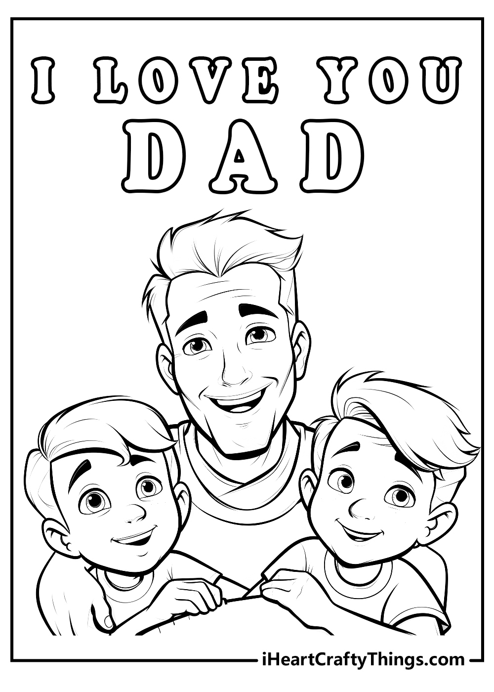 Father&amp;#039;S Day Coloring Pages (46 Free Printables) 2025 with Father&amp;#039;S Day Coloring Card Printable
