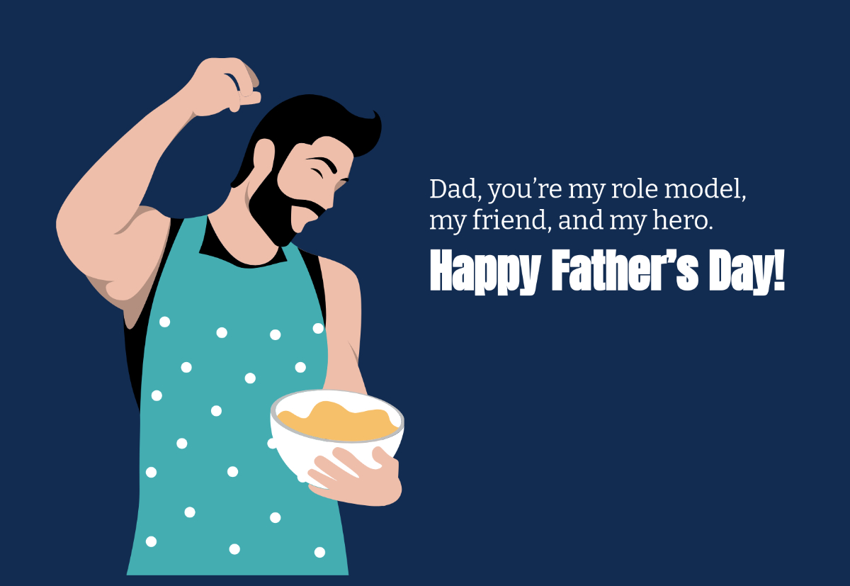 Free Father&amp;#039;S Day Card From Son Template To Edit Online throughout Printable Father&amp;#039;S Day Card For Son