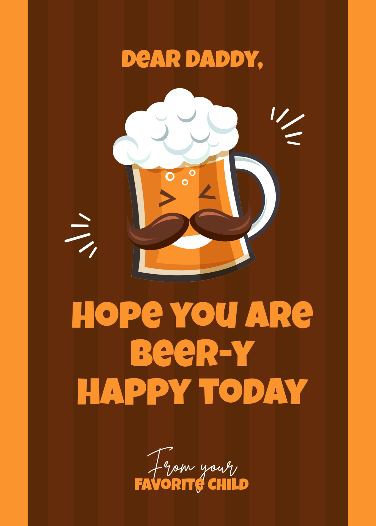 Free Funny Father&amp;#039;S Day Card Template To Edit Online regarding Funny Father&amp;#039;S Day Printable Cards