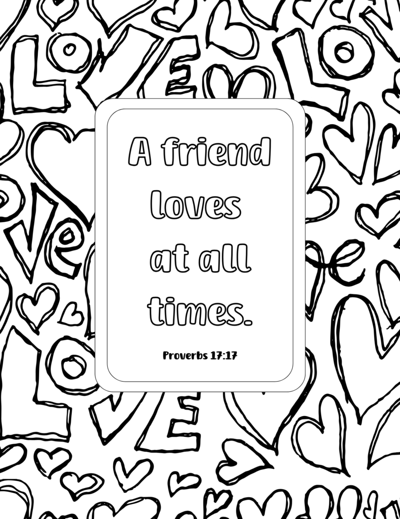 Free Printable Bible Verse Coloring Pages - Out Upon The Waters with Free Printable Bible Verse To Color Father&amp;#039;S Day Card