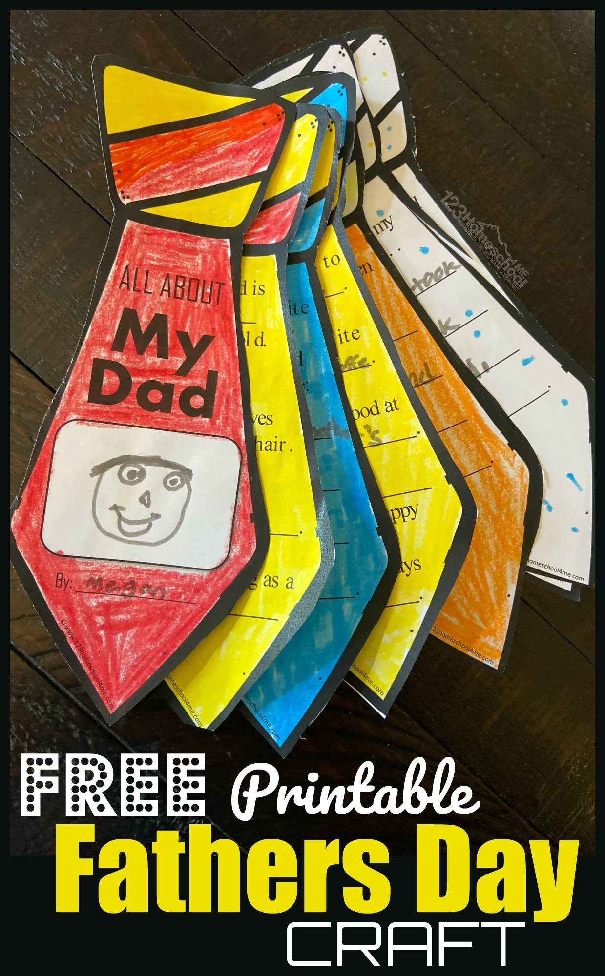 Free Printable Fathers Day Craft intended for Free Printable Father&amp;#039;S Day Cards For Grade 4 To Make
