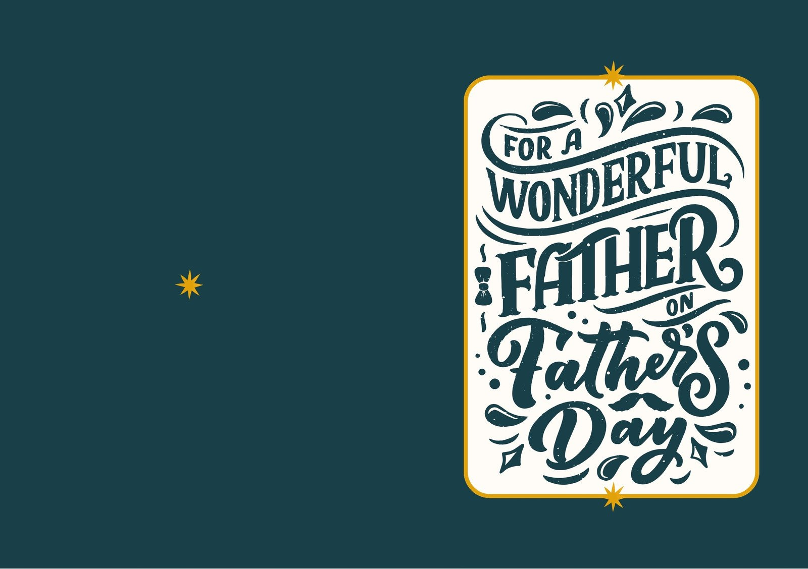 Free Printable Father&amp;#039;S Day Folded Card Templates | Canva within Free Father&amp;amp;#039;s Day Card Printables