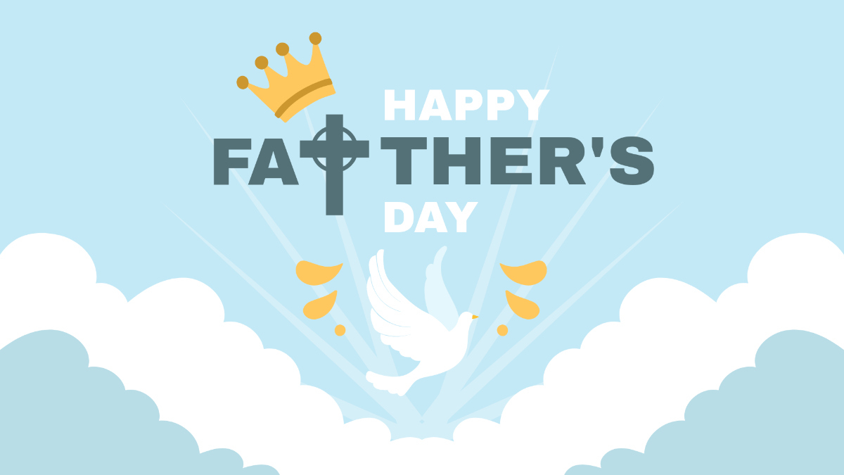 Free Religious Father&amp;#039;S Day Background Template To Edit Online in Religious Father&amp;#039;S Day Card Printable