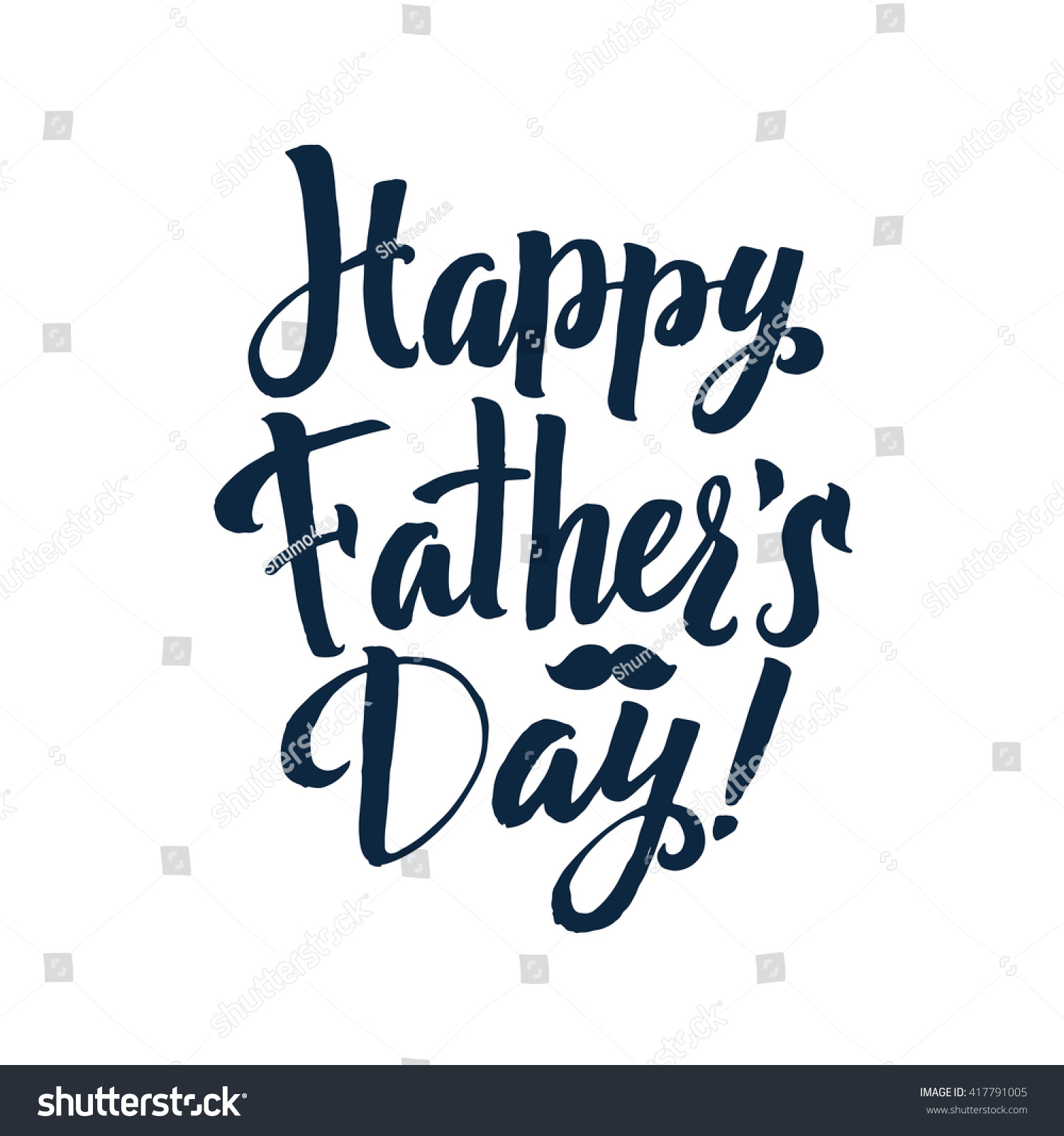 Happy Fathers Day Black Greeting Card Stock Vector (Royalty Free inside Printable Black Father&amp;amp;#039;s Day Card