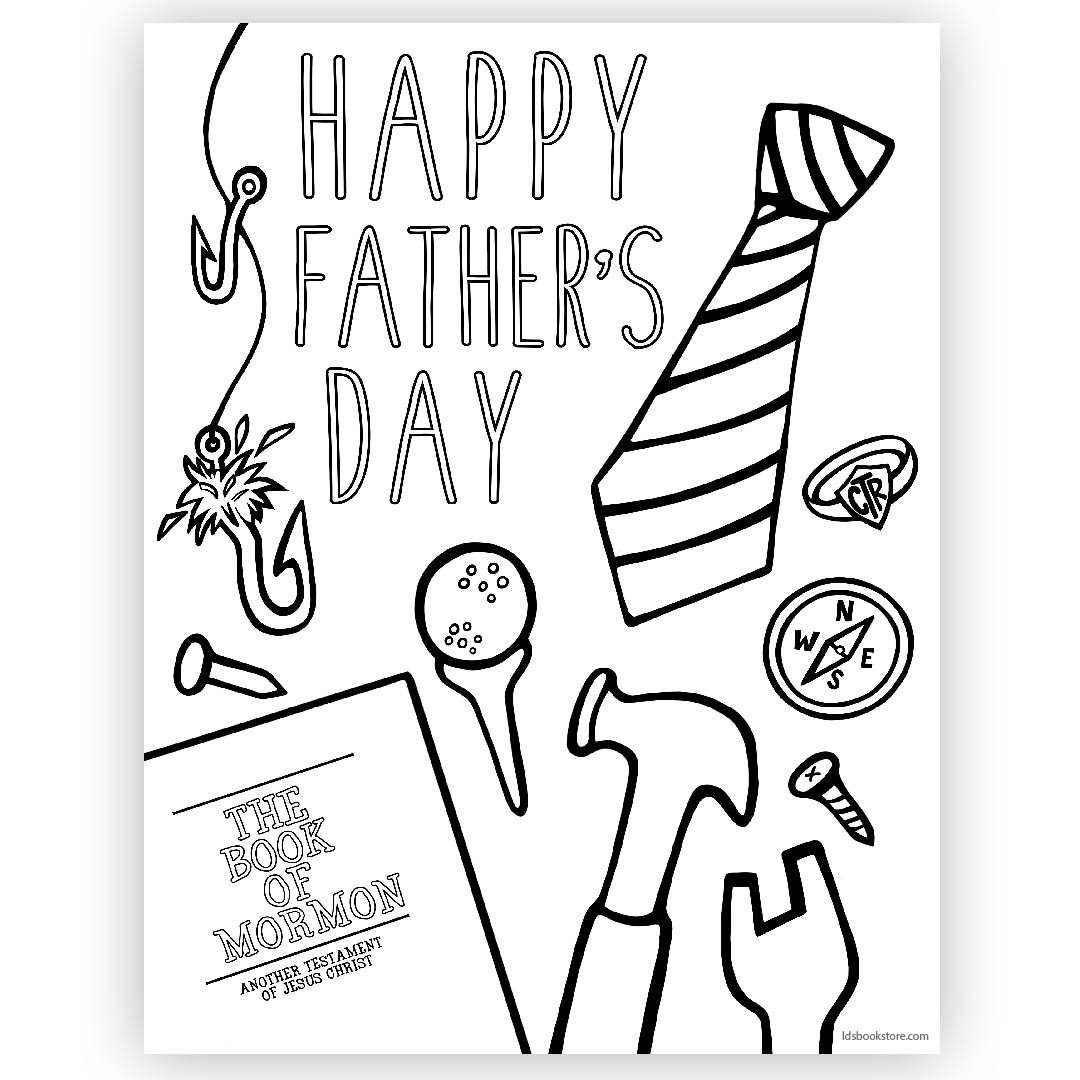 Happy Father&amp;#039;S Day Coloring Page - Printable with regard to Printable Father&amp;#039;S Day Card To Color