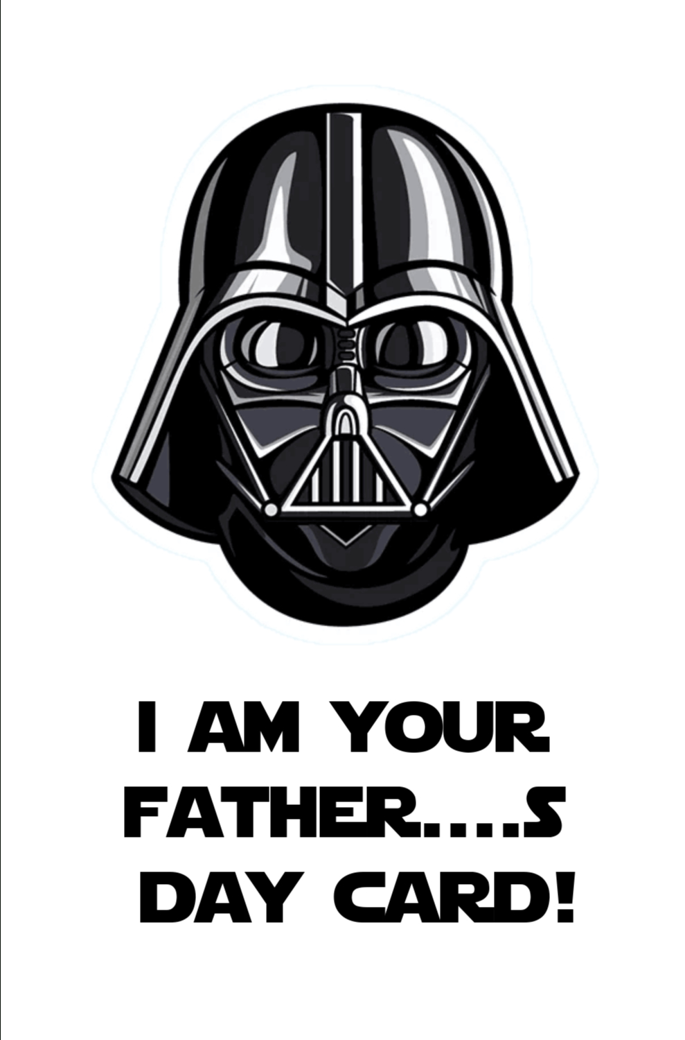 Musings Of An Average Mom: Free Printable Star Wars Fathers Day Cards for Free Printable Star Wars Father&amp;amp;#039;s Day Card