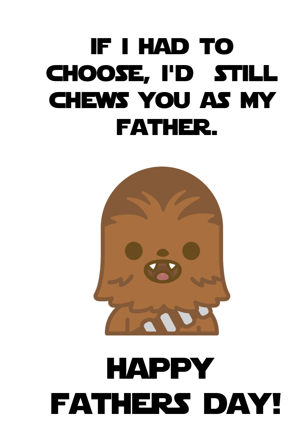 Musings Of An Average Mom: Free Printable Star Wars Fathers Day Cards throughout Free Printable Star Wars Father&amp;#039;S Day Card