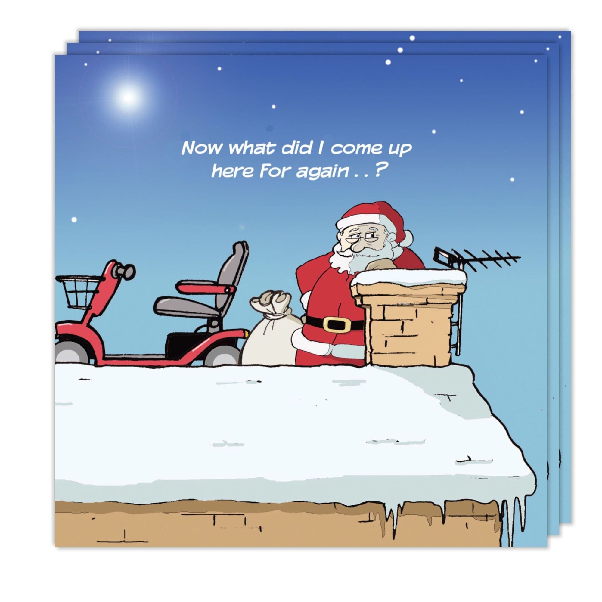 Pack Of 3 Funny Christmas Cards Pack. Xmas Multipack. Funny Cards with regard to Funny Christmas Cards Messages