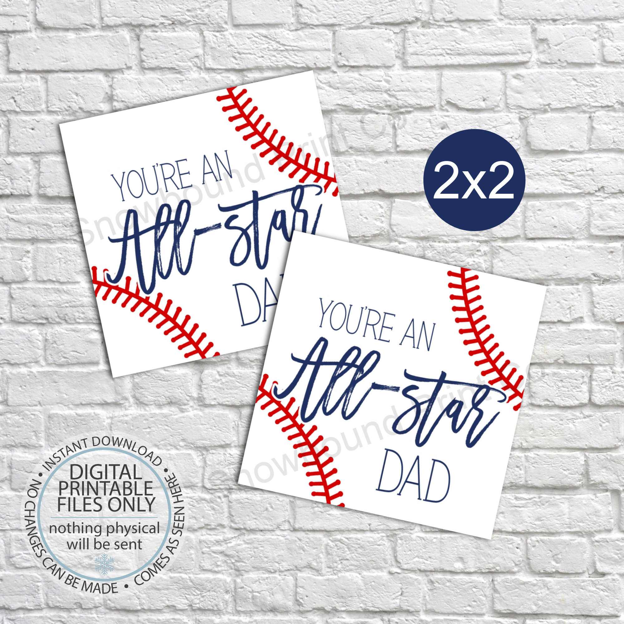 Printable All Star Dad Tag, Father&amp;#039;S Day Gift Tag, Baseball Gift within Printable Father&amp;amp;#039;s Day Baseball Themed Card
