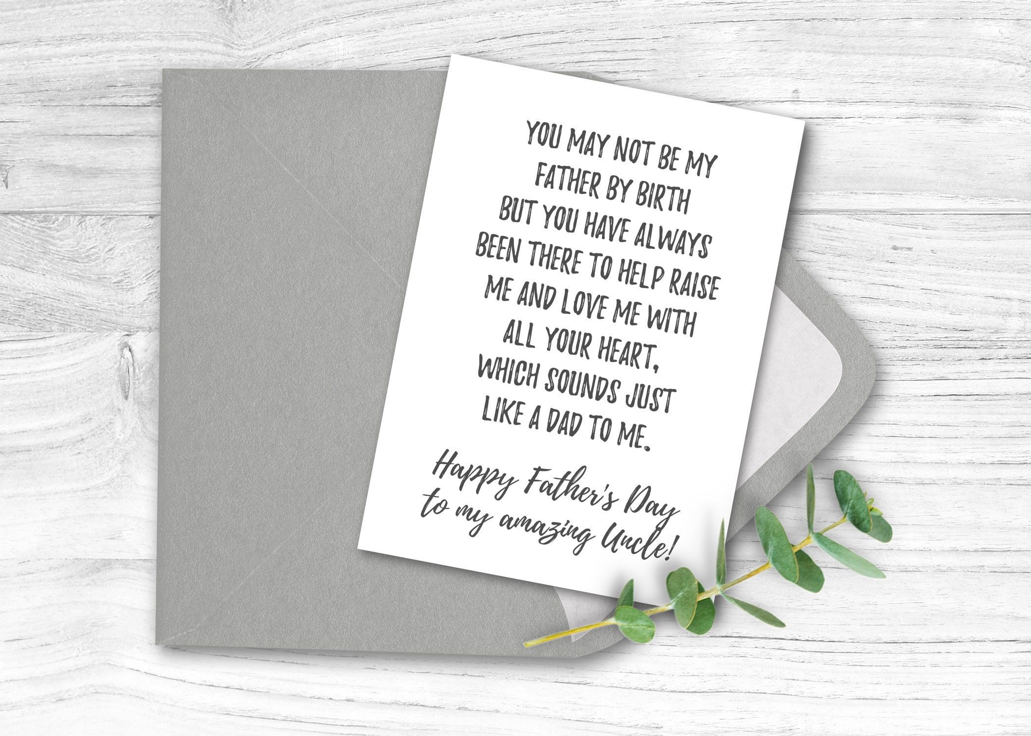 Printable Father&amp;#039;S Day Card For Uncle From Nephew Or Niece intended for Free Printable Father&amp;#039;S Day Card For Uncle