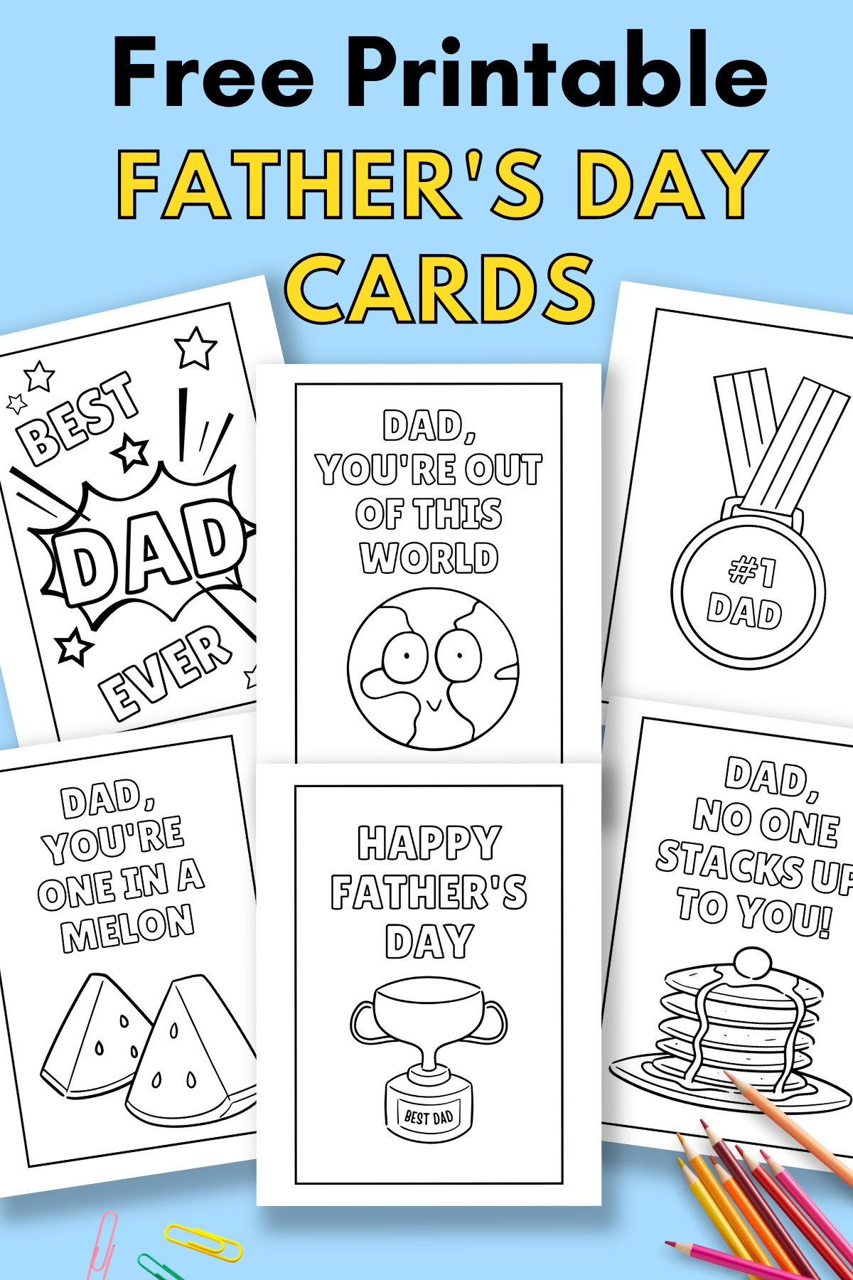 Printable Father&amp;#039;S Day Cards To Colour — Gathering Beauty within Picture Card Template For Father&amp;amp;#039;s Day Printable