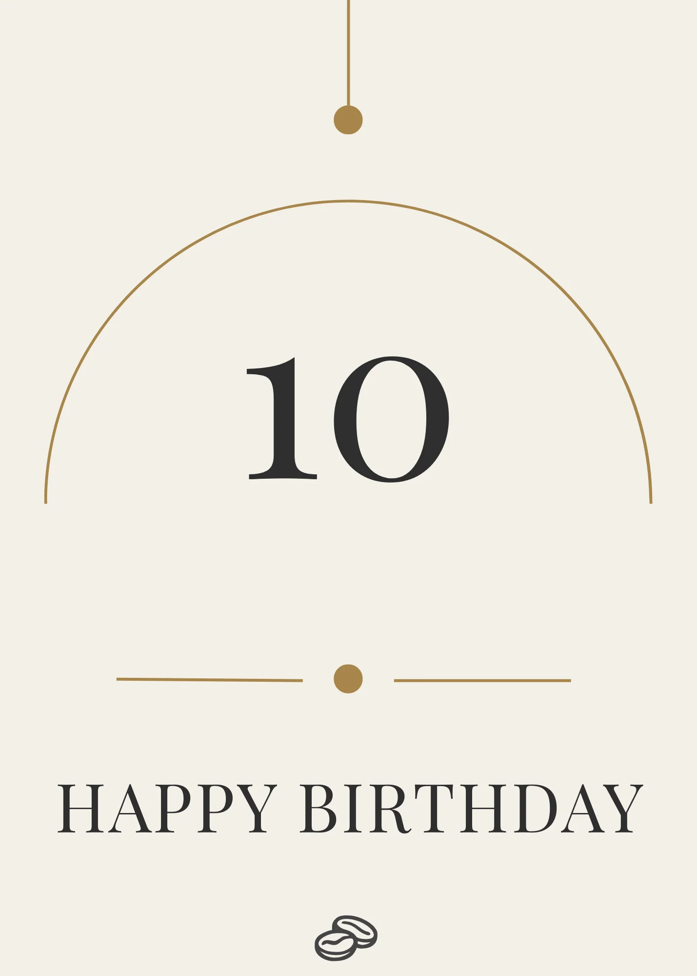 10th Birthday Card 10 Years Digital Download 10th Birthday Card 10 Years Digital Download