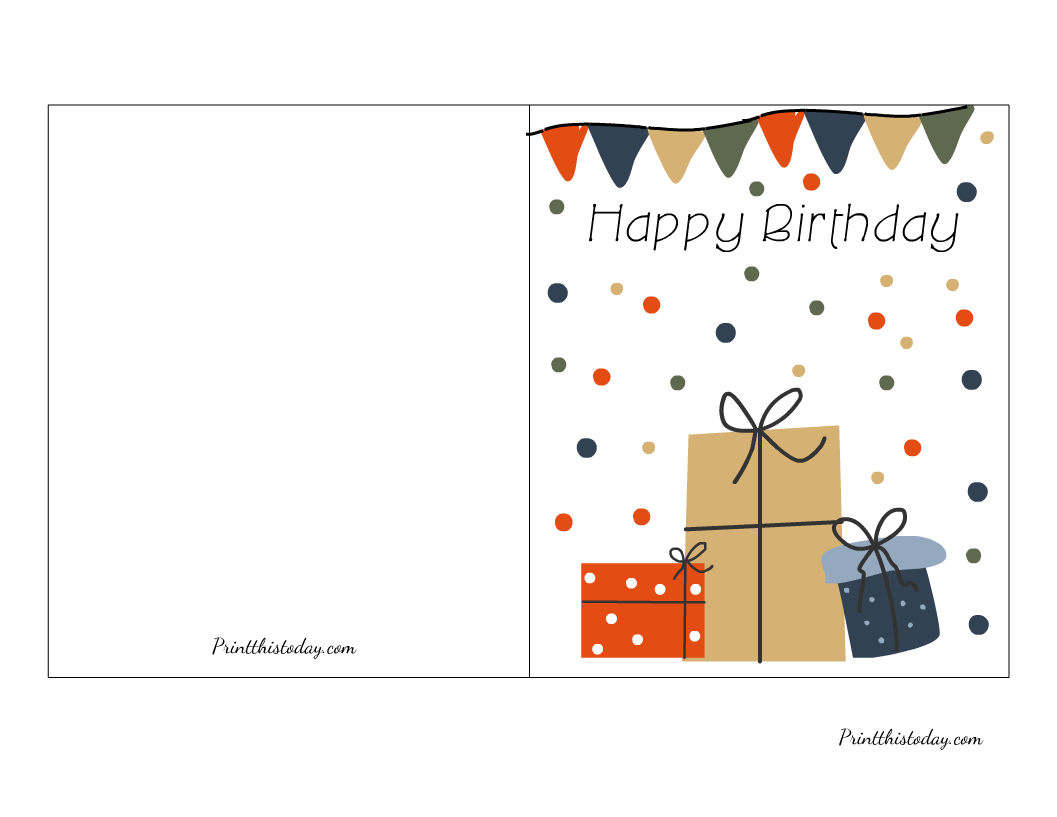 Free Printable Birthday Cards For Niece Free Printable Birthday Cards For Niece