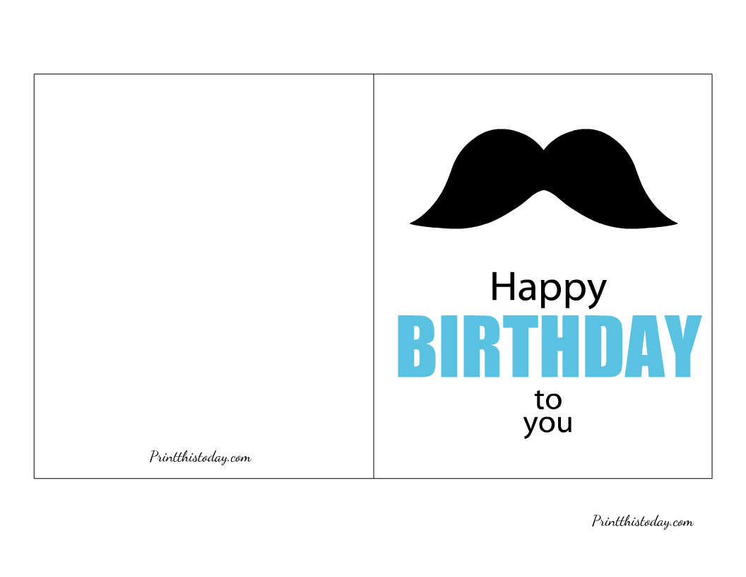65 Free Printable Birthday Cards For Adults And Kids 65 Free Printable Birthday Cards For Adults And Kids