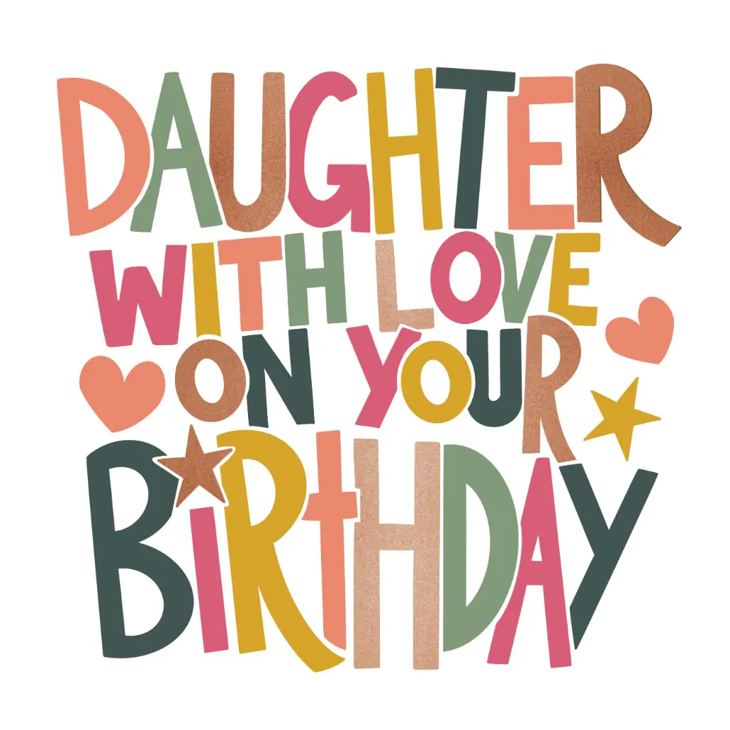 Free Printable Printable Birthday Cards For Daughter