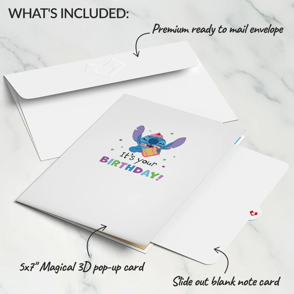 Stitch Birthday Card Printable Stitch Birthday Card Printable