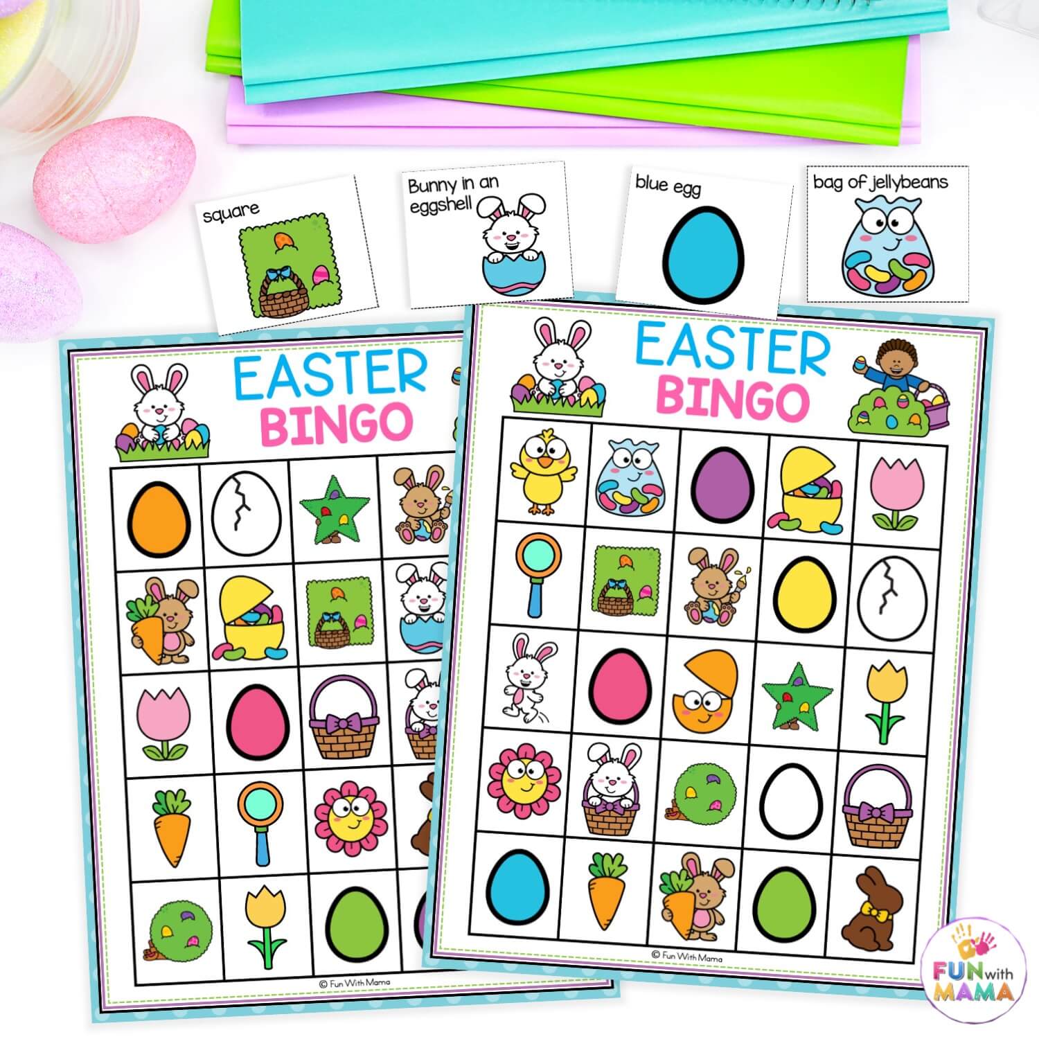 Free Printable Easter Bingo Cards For Adults