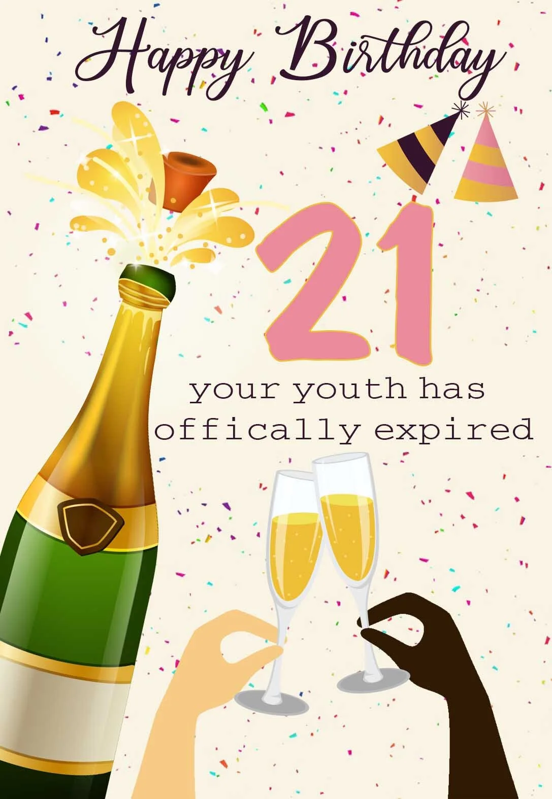 Free Printable 21St Birthday Cards For Him Free Printable 21St Birthday Cards For Him