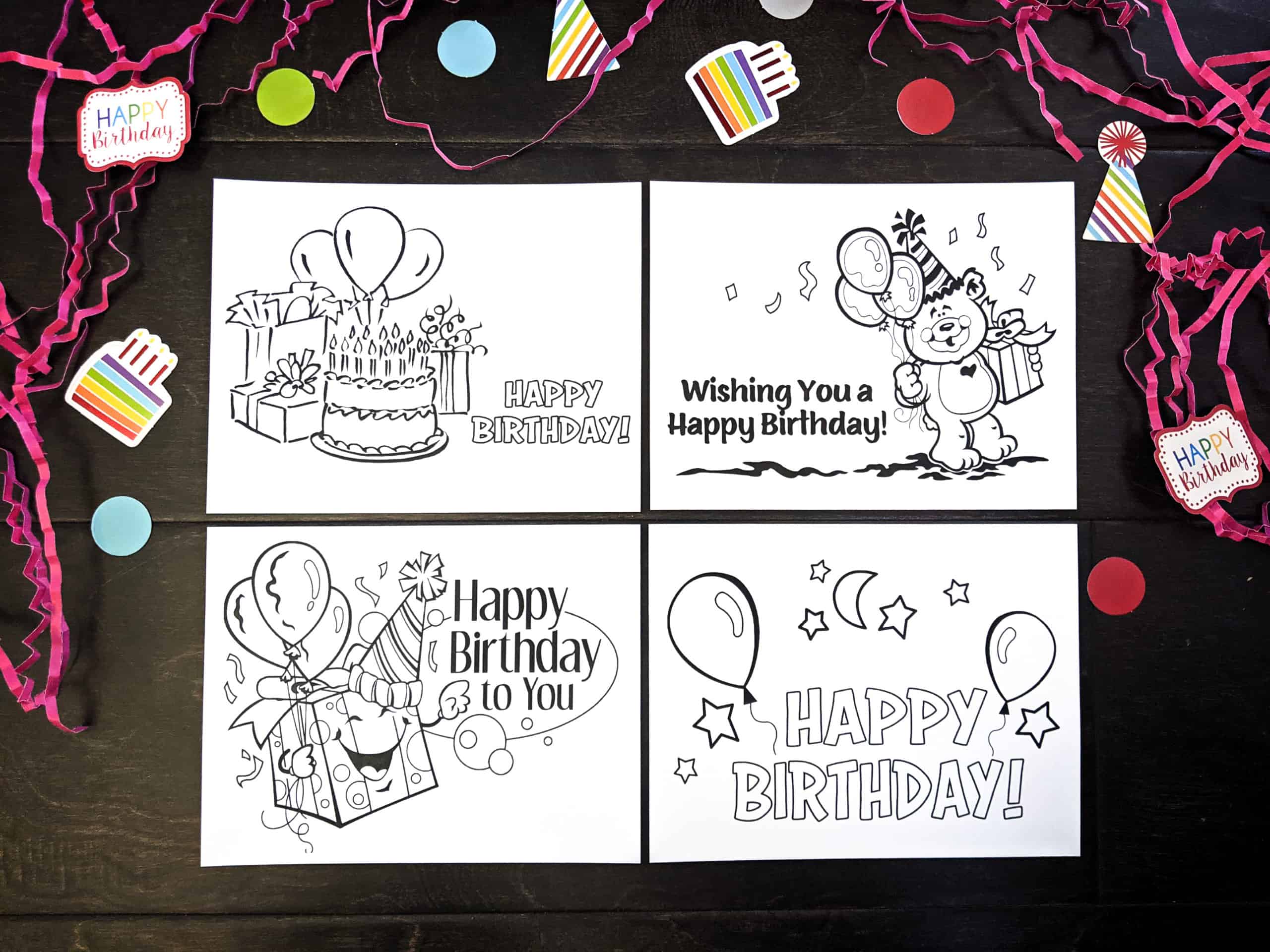 Free Printable Birthday Cards For Kids Free Printable Birthday Cards For Kids