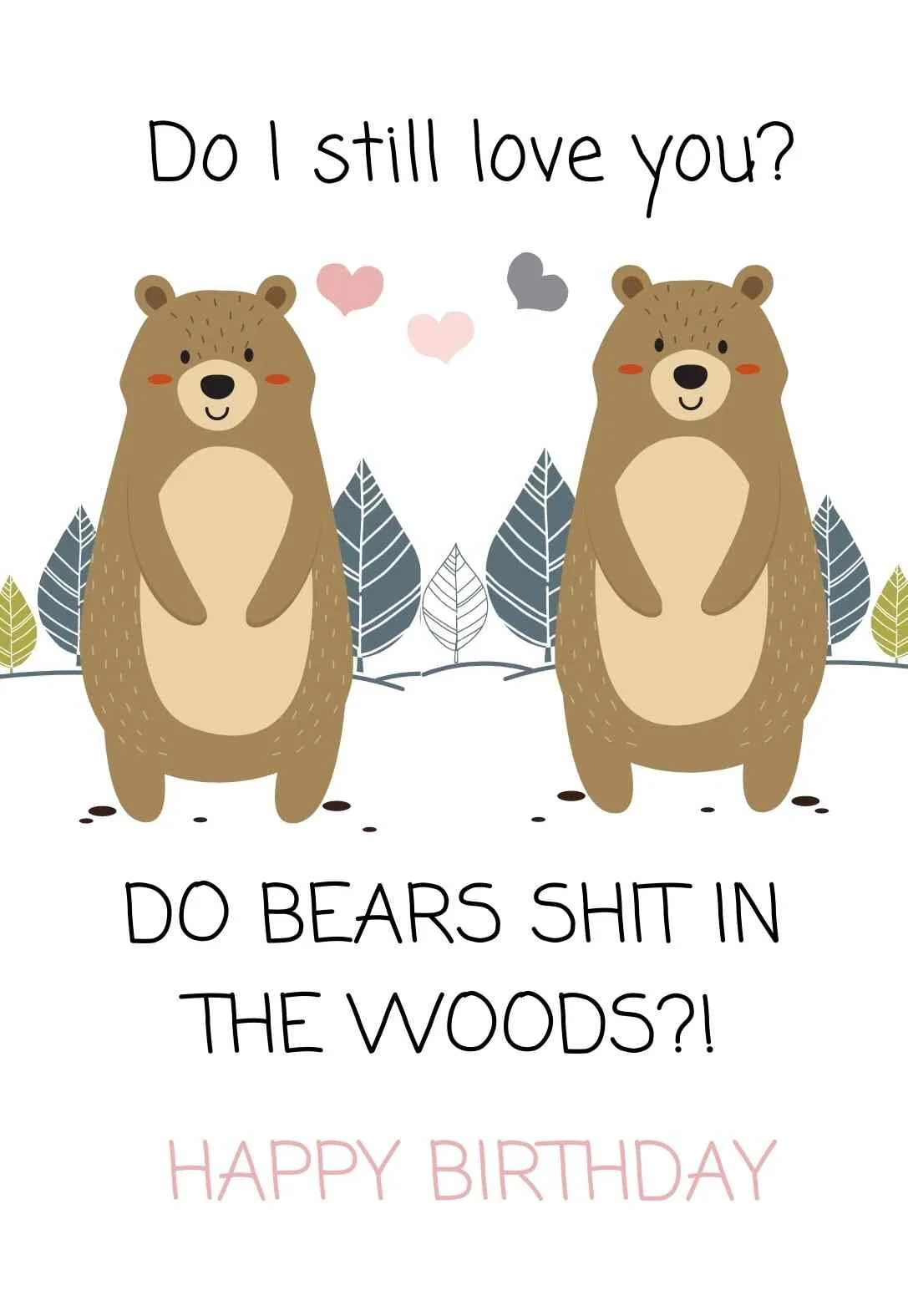Printable Birthday Cards For Husband Funny