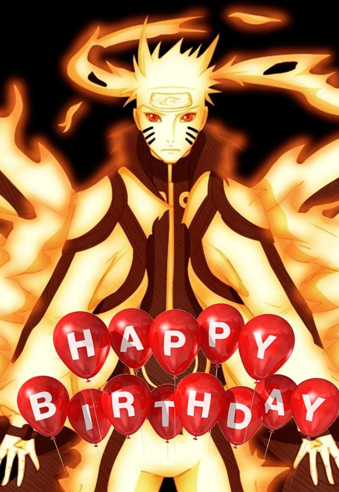 Naruto Printable Birthday Cards Naruto Printable Birthday Cards
