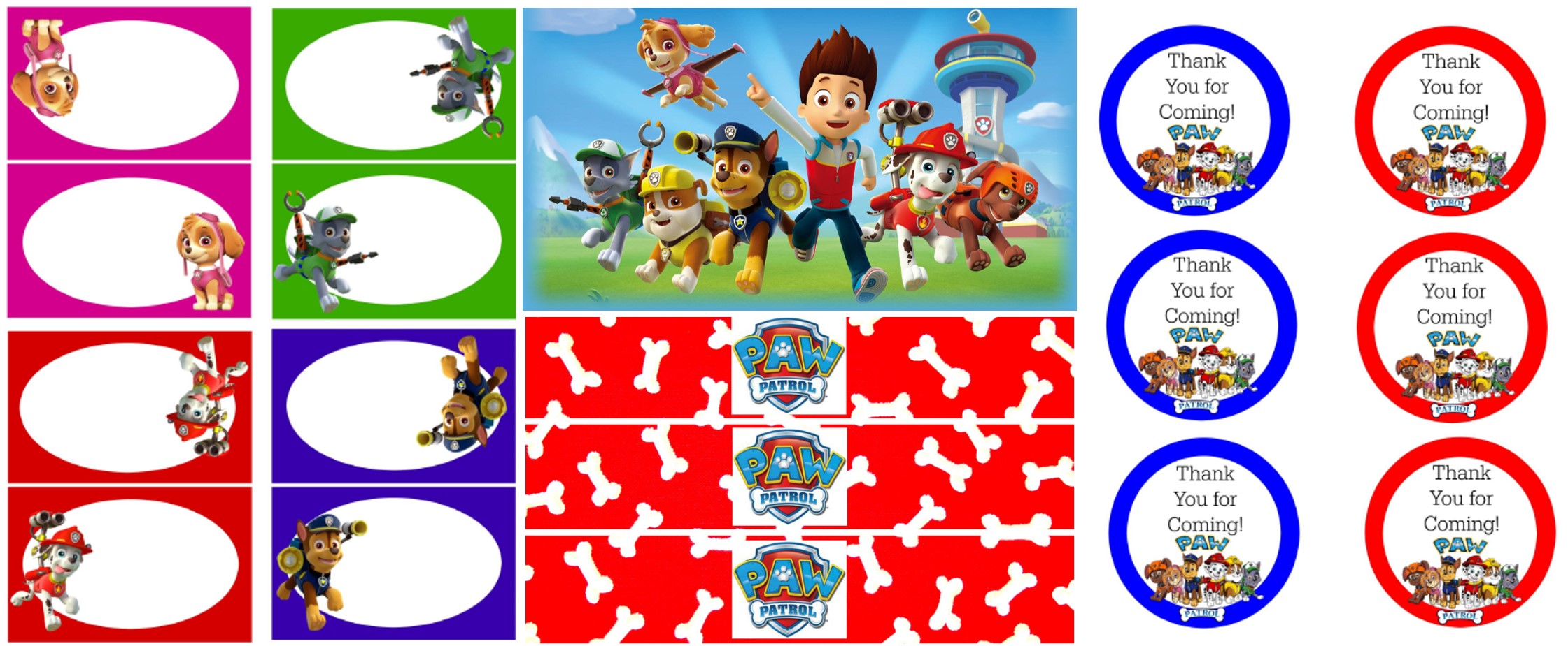 Paw Patrol Party Free Printables Paw Patrol Party Free Printables